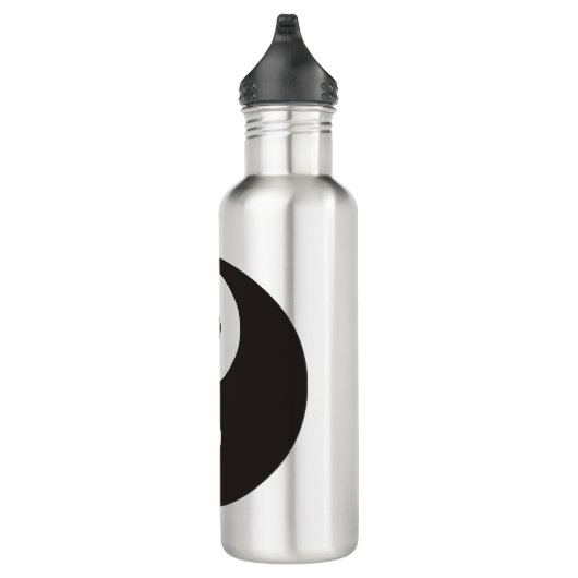 Bouteille D'eau Symbole Yin Yang - tatouage solide (Droite)