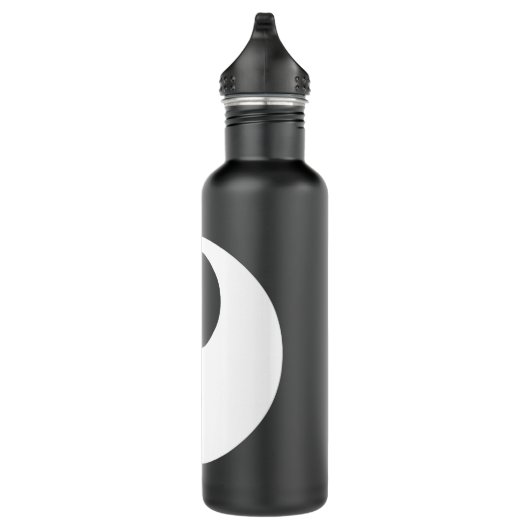 Bouteille D'eau Symbole Yin Yang - tatouage solide design 2