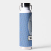 Bouteille D'eau Symbole Zodiaque Gemini Élément par Kenneth Yoncic (Avant)