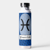 Bouteille D'eau Symbole zodiaque Pisces Standard par Kenneth Yonci (Gauche)