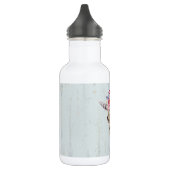 Bouteille D'eau Symboles indiens colorés Taureau (Gauche)