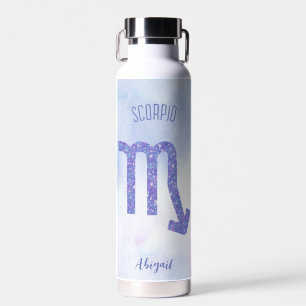 Bouteille D'eau Sympathique Scorpio Astrologie Signe Personnalisé 