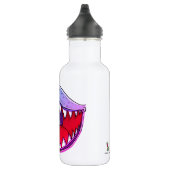 Bouteille D'eau T-rex Dinosaur Bouche Enfants Caricature Nom rose (Droite)