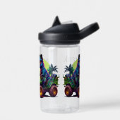 Bouteille D'eau T-Rex En Mouvement (Gauche)