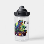 Bouteille D'eau T-Rex En Mouvement (Salle de sport)