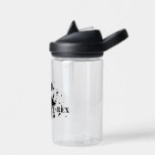 Bouteille D'eau T-Rex (noir et blanc) (Gauche)