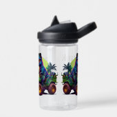 Bouteille D'eau T-Rex Sur Le Parcours (Gauche)
