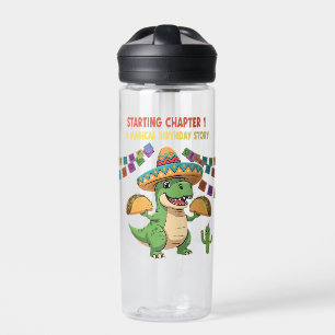 Bouteille D'eau T-Rex Taco Fiesta 1er Anniversaire Nouveau Chapi