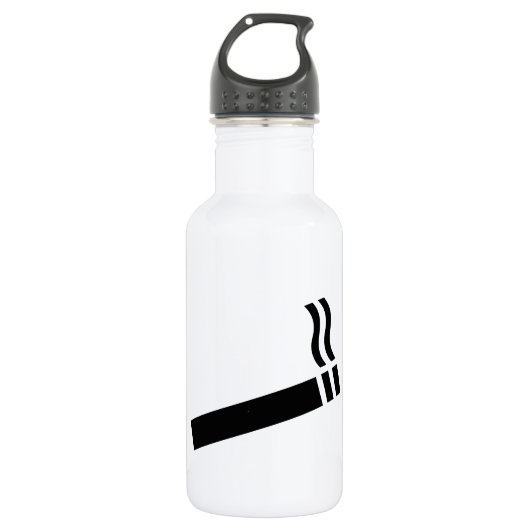 Bouteille D'eau Tabagisme (Devant)