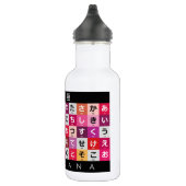 Bouteille D'eau Table japonaise Hiragana (Droite)