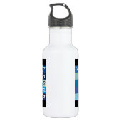 Bouteille D'eau Table Katakana japonaise (Dos)