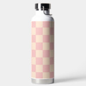Bouteille D'eau Tableau de bord rose et crème (Droite)