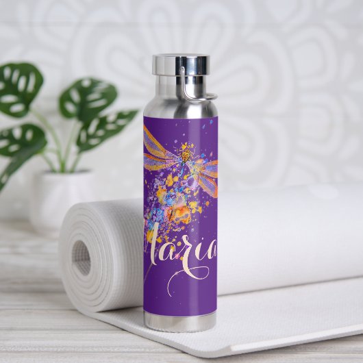 Bouteille D'eau Tache de libellule (Yoga)