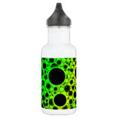 Bouteille D'eau Taches de bulle spatiale - Vert/Lime (Droite)