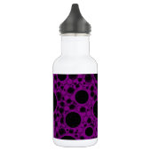 Bouteille D'eau Taches de bulle spatiale - Violet (Gauche)