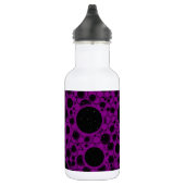 Bouteille D'eau Taches de bulle spatiale - Violet (Droite)