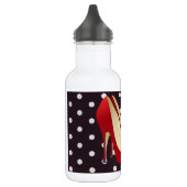Bouteille D'eau talons hauts rouge (Gauche)