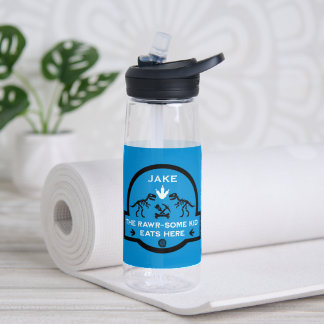 Bouteille D'eau Tapis de table dinosaure personnalisé