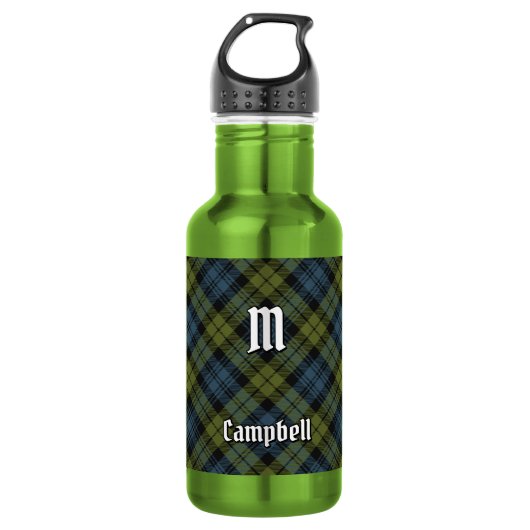 Bouteille D'eau Tartan Campbell (Devant)