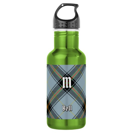 Bouteille D'eau Tartan Clan Bell (Devant)