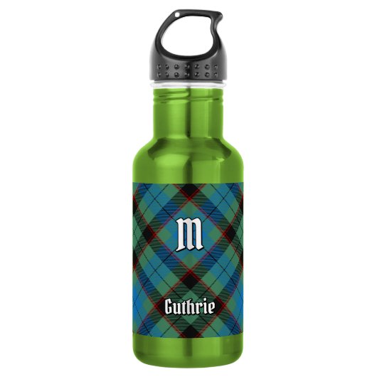 Bouteille D'eau Tartan Clan Guthrie (Devant)