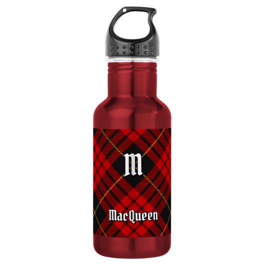 Bouteille D'eau Tartan Clan MacQueen (Devant)