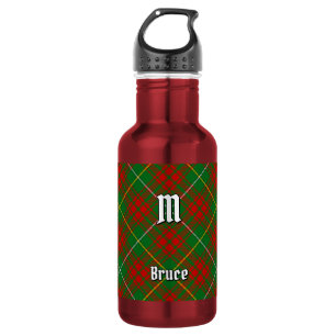 Bouteille D'eau Tartan de chasse Clan Bruce