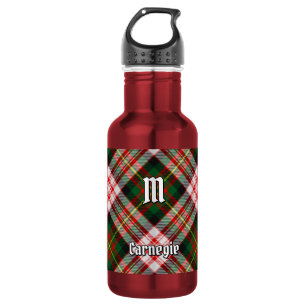 Bouteille D'eau Tartan de la robe du clan Carnegie