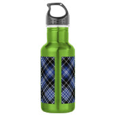 Bouteille D'eau Tartan du clan Clark (Dos)