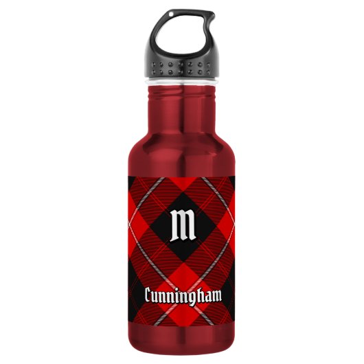 Bouteille D'eau Tartan du clan Cunningham (Devant)