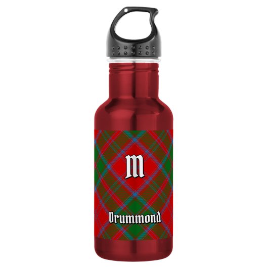 Bouteille D'eau Tartan du clan Drummond (Devant)