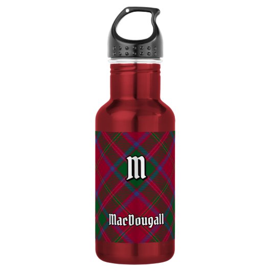 Bouteille D'eau Tartan du clan MacDougall (Devant)