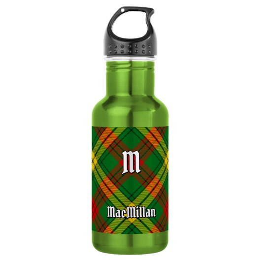 Bouteille D'eau Tartan du clan MacMillan (Devant)