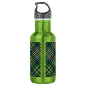 Bouteille D'eau Tartan vert du clan Scott (Dos)