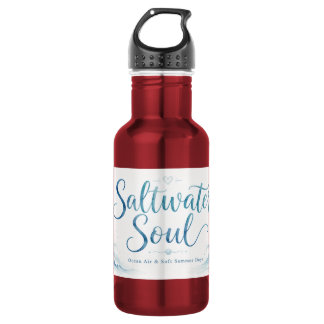 Bouteille D'eau Tasse Amoureux de l'Océan à l'Âme d'Eau de Mer