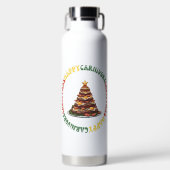 Bouteille D'eau Tasse Carnivore Noël (Avant)