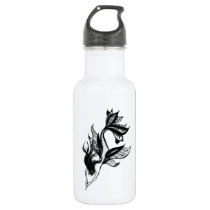 Bouteille D'eau Tatouage à la sirène Tatoue Tirage d'encre ombr