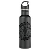 Bouteille D'eau Tatouage Maori Polynesian (Devant)