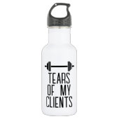 Bouteille D'eau Tears of My Clients Personal Trainer Canards Cadea (Devant)