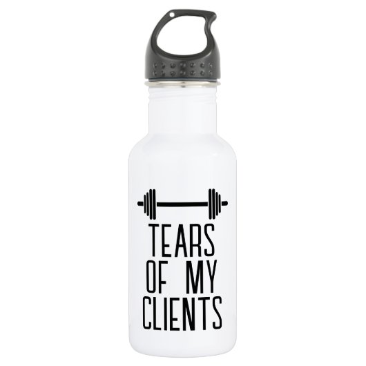 Bouteille D'eau Tears of My Clients Personal Trainer Canards Cadea (Devant)