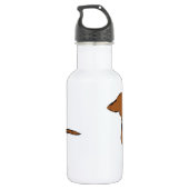 Bouteille D'eau teckel (Dos)