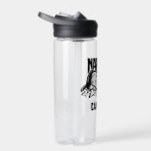 Bouteille D'eau Tee - shirt | Snoopy Nap Time | Ajouter Votre Nom (Droite)