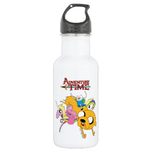 Bouteille D'eau Temps d'aventure   Lady, Bubblegum, Finn & Jake