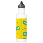 Bouteille D'eau Temps un apprentissage jaune (Gauche)