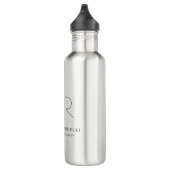 Bouteille D'eau Tendance faite sur mesure moderne minimaliste (Droite)