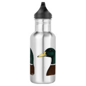 Bouteille D'eau Tête Mallard Drake (Droite)