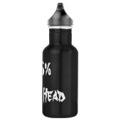 Bouteille D'eau Tête métallique (Droite)