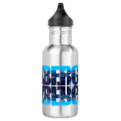 Bouteille D'eau Texte de Nuremberg composé d'une vue de la vieille (Droite)