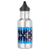 Bouteille D'eau Texte de Nuremberg composé d'une vue de la vieille (Gauche)