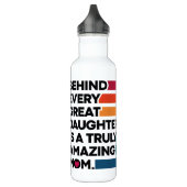 Bouteille D'eau Texte d'expression de conception mignonne pour la  (Gauche)